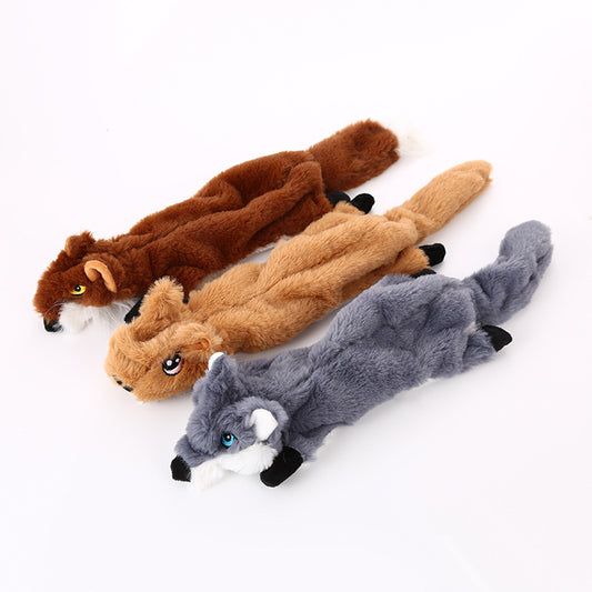 Robustes Plüsch-Hundespielzeug – Tierdesign mit Zahnpflege-Effekt & Anti-Beiß-Funktion