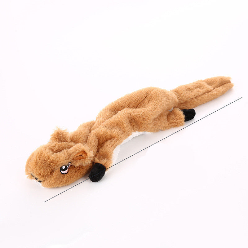 Robustes Plüsch-Hundespielzeug – Tierdesign mit Zahnpflege-Effekt & Anti-Beiß-Funktion