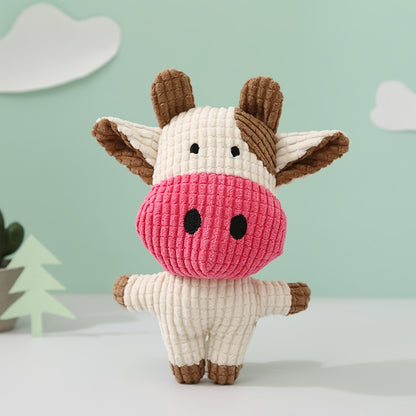 Kuscheliges Quietschspielzeug für Hunde – Süße Tierformen & bissfestes Design