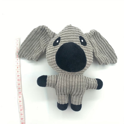Kuscheliges Quietschspielzeug für Hunde – Süße Tierformen & bissfestes Design