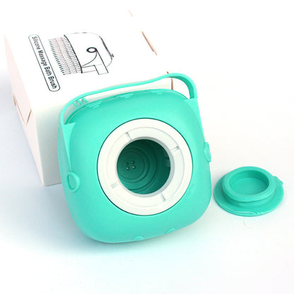 2-in-1 Silikon Bade- & Massagehandschuh für Hunde – Mit integriertem Seifen-Spender