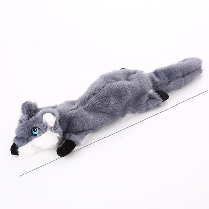Robustes Plüsch-Hundespielzeug – Tierdesign mit Zahnpflege-Effekt & Anti-Beiß-Funktion